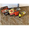 Image 1 : LOT OF MISC. OIL/TRANSMISSION/ANTIFREEZE TINS