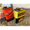 Image 2 : LOT OF MISC. OIL/TRANSMISSION/ANTIFREEZE TINS