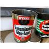 Image 3 : LOT OF MISC. OIL/TRANSMISSION/ANTIFREEZE TINS