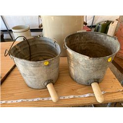 2 JOHN R. RHINEHART CALF FEEDERS
