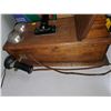 Image 2 : antique oak box telephone
