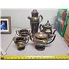 Image 2 : silver plate tea set