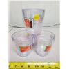 Image 2 : 4 plastic double wall cups