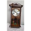 Image 1 : Brentwood 31 Day Wall Clock w/ Key and Pendulum
