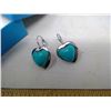 Image 2 : Blue Heart Earrings
