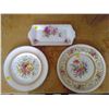 Image 1 : 3 floral plates