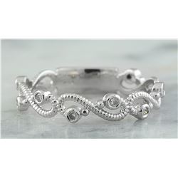 0.15 CTW 18K White Gold Diamond Ring