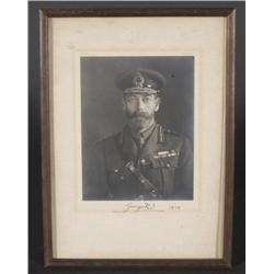 1 GEORGE V AUTOGRAPHED PICTURE