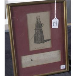 1 MADAMME DU BARRY AUTOGRAPH