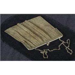 1 10K GOLD MESH PURSE