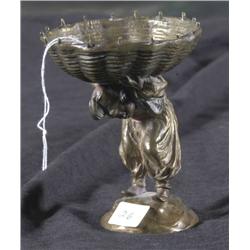 1 AUSTRIAN COLD PAINTED BRONZE NUT DISH