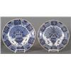Image 1 : 1 PAIR OF SIMILAR DELFT CHARGERS