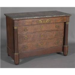 1 FRENCH EMPIRE COMMODE