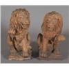 Image 1 : 1 PAIR OF TERRA COTTA LIONS