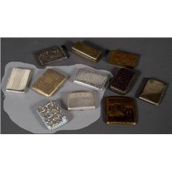 1 GROUP OF FIVE CIGARETTE CASES