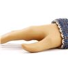 Image 5 : 68.50 CTW Natural Sapphire 14K Solid White Gold Diamond Bracelet