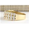 Image 2 : 1.75 CTW Natural Diamond Ring In 18K Yellow Gold