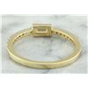 Image 4 : 0.38 CTW Diamond 18K Yellow Gold ring