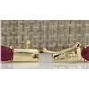 Image 3 : 58.96 CTW Natural Ruby And Diamond Necklace In 14K Yellow Gold