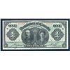 Image 1 : DOMINION OF CANADA 1911 $1.00, BC-18a, Banknote S/N 345028 PMG AU-53