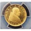 Image 2 : VATICAN 1959 KM# 66 Gold 100 Lire PCGS MS-65