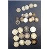Image 3 : WORLD A Mixed Lot of Coins and Tokens w/560 grams of Silver.