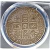 Image 2 : GREAT BRITAIN 1707 KM# 519.3 Crown Roses and Plumes in PCGS VF-35