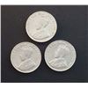 Image 2 : CANADA 1926 5 Cents Far 6. Lot of 3 Pieces. VG