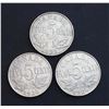 Image 1 : CANADA 1926 5 Cents Far 6. Lot of 3 Pieces. VG