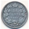 Image 1 : CANADA 1880 Twenty-five Cents Wide O in Fine
