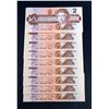 Image 1 : BANK OF CANADA 1974 $2.00, Large lot of 87 Original Banknotes, BC-55b. Gem Unc