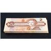Image 3 : BANK OF CANADA 1974 $2.00, Large lot of 87 Original Banknotes, BC-55b. Gem Unc