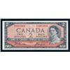 Image 1 : BANK OF CANADA 1954 $2.00 Devil's Face, BC-30b, Beattie-Coyne, Graded: GEM UNC