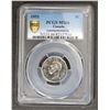 Image 3 : CANADA 1951 5 Cents George VI, Commorative, PCGS #82137816. MS-66