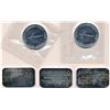 Image 2 : CANADA 2007 A Lot of 5 Silver Collectors' Pieces 3 Engelhard Bars and 2 2007 Sprott Rounds