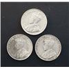Image 2 : CANADA 1925 5 Cents Nickel Lot of 3 Coins. Fine