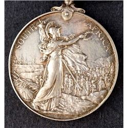 BRITISH SOUTH AFRICA Military Medal with Three Bars