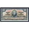 Image 1 : BANK OF CANADA 1937 $100.00, BC-27b, Gordon-Towers, Graded: EF+