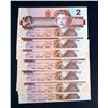 Image 1 : BANK OF CANADA 1974 $2.00, Lot of 47 Original Banknotes, BC-55b. GUnc