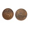 Image 1 : GREAT BRITAIN 1876-1880. KM# 764. A Lot of 2 Half Pennies. Very Fine