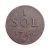 Image 1 : LUXEMBOURG KM# 11 Sol Copper 13.0 gms. Very Fine