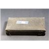 Image 4 : SPAIN 1750 Antique Balance Scales & 6 Weights Set in Original Snake Skin Box USED
