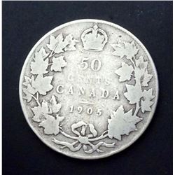 CANADA 1905 50 Cents