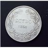 Image 1 : ITALIAN STATES 1853VIIIR PAPAL STATES KM# 1358 Scudo Silver 26.8 gms. Very Fine+
