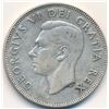 Image 2 : CANADA 1948 50 Cents in Fine