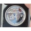 Image 1 : CANADA 1967 Commemorative Dollar Citadel Maple Leaf and Anchor. UNC