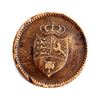 Image 2 : DENMARK 1813 KM# Tn-2 Token for 12 Skilling, Coper 9.1 gms. Extra Fine