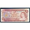 Image 1 : BANK OF CANADA 1974 $2.00, BC-47a, Lawson-Bouey, Cut Out of Register in Unc