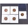 Image 1 : CANADA 1937-2002. A Lot of 5 Error Cents VF-UNC