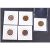 Image 1 : CANADA 1964-1980. A Lot of 5 Error Cents EF-UNC